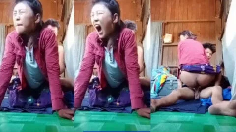 အိမ်ကမိန်းမကို ဖင်ကုန်းပြီးရှယ်လိုးတဲ့ အောကား